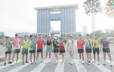 Các vận động viên háo hức sẵn sàng chinh phục giải chạy "Ý chí Côn Đảo" 2026