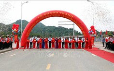 Khánh thành tuyến đường gần 500 tỷ đồng kết nối khu du lịch với cao tốc Tuyên Quang - Phú Thọ