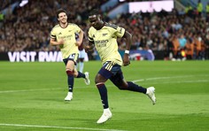 Saka giúp Arsenal giành chiến thắng sít sao trước Aston Villa