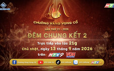 Chuông vàng vọng cổ 2026: Chung kết 2 - 21 giờ Chủ Nhật (13/9) trên HTV9
