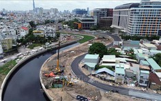 Thông xe tuyến đường đầu tiên thuộc dự án rạch Xuyên Tâm hơn 17.000 tỷ đồng