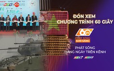 60 Giây Sáng ngày 3/9/2026 | TP. Hồ Chí Minh: Mãn nhãn màn trình diễn pháo hoa mừng ngày tết độc lập