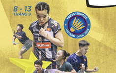 Yonex Sunrise Vietnam Open 2026 nâng tầm quốc tế