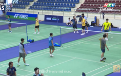 Các tay vợt sẵn sàng ở giải Cầu lông YONEX-SUNRISE Vietnam Open 2026