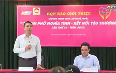 Chương trình giao lưu nghệ thuật "Thành phố nghĩa tình - Kết nối yêu thương"