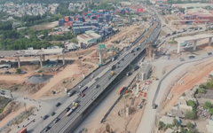 Tiến độ thi công Vành đai 3 TP. Hồ Chí Minh: Tâm điểm nút giao Tân Vạn