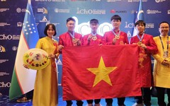 Cả 4 học sinh đội tuyển quốc gia Việt Nam đều đạt Huy chương Vàng Olympic Hóa học quốc tế năm 2026