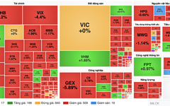 Chứng khoán ngày 6/7: VN-Index mất gần 19 điểm, khối ngoại xả hơn 2.050 tỷ đồng