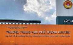 Công bố phương án xử lý với thí sinh điểm thi THPT chuyên Tuyên Quang