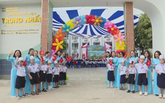 Khai giảng năm học mới và khánh thành, đưa vào sử dụng Trường Tiểu học Trung Nhất, phường Cầu Kiệu