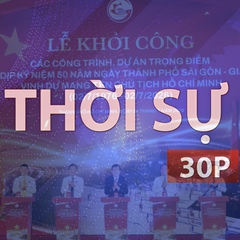Thời sự 30p trưa (1/7/2026): Khởi công 8 dự án chào mừng 50 năm TP. Hồ Chí Minh