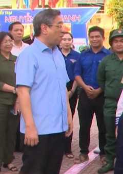 Lãnh đạo TP. Hồ Chí Minh gặp gỡ, động viên quân nhân trước khi lên đường nhập ngũ