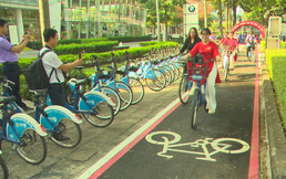 TP. Hồ Chí Minh khánh thành làn đường riêng cho xe đạp đầu tiên trên đường Mai Chí Thọ