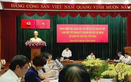 Củng cố khối đại đoàn kết: Đoàn Trung ương làm việc về dân tộc, tôn giáo tại TP.HCM