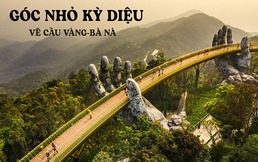 Vẽ cầu Vàng Bà Nà