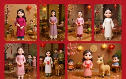 Hết lo thiếu ảnh xinh ngày Tết: Meta AI "trình làng" bộ bí kíp sống ảo cực chất cho hội mê check-in