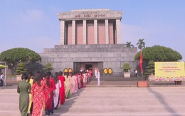 Bộ Tư lệnh Lăng Chủ tịch Hồ Chí Minh kỷ niệm 95 năm Ngày thành lập Hội Liên hiệp Phụ nữ Việt Nam