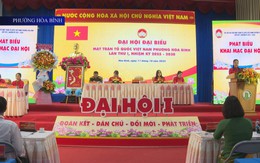 Đại hội MTTQ Việt Nam phường Hòa Bình lần thứ I, nhiệm kỳ 2025–2030