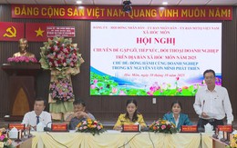 Xã Hóc Môn đồng hành cùng doanh nghiệp trong kỷ nguyên phát triển mới