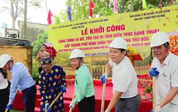 Phường Thủ Đức khởi công tu bổ, tôn tạo Di tích kiến trúc nghệ thuật Đình Bình Thọ