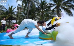 Đi đó đi đây - Mùa 2 - Tập 1: Ma Ran Đô đẩy Võ Tấn Phát ngã "sấp mặt"