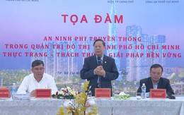 An ninh phi truyền thống đặt ra yêu cầu mới cho quản trị đô thị TP. Hồ Chí Minh