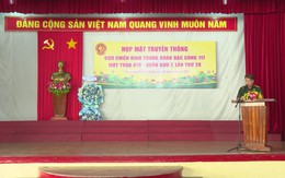 Cựu chiến binh Trung đoàn 117 đặc công họp mặt truyền thống lần thứ 28