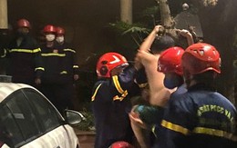 Cứu 5 người thoát khỏi đám cháy trong đêm