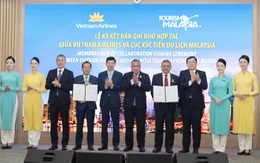 Malaysia và Vietnam Airlines ký kết Biên bản ghi nhớ hợp tác chiến lược thúc đẩy du lịch song phương