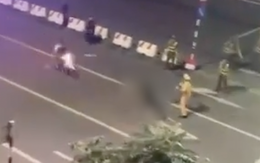 Công an Hà Nội: Xử lý nghiêm 2 thanh niên lao xe vào cảnh sát cơ động bảo vệ buổi hợp luyện A80