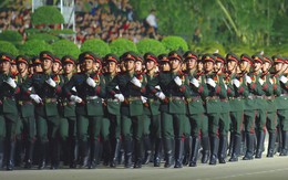 Lần đầu tiên tổng hợp luyện diễu binh, diễu hành tại Quảng trường Ba Đình