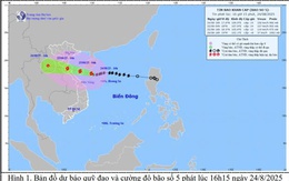 Bão số 5 tiến nhanh về phía Tây, miền Trung khẩn trương ứng phó