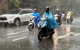 TP.HCM mưa lớn diện rộng do hoàn lưu bão số 5