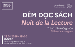 Đêm đọc sách 2026: Kết nối "Thành thị và nông thôn" qua văn chương