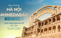 Vietnam Airlines mở đường bay thẳng Hà Nội - Ahmedabad từ ngày 3/11