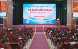 Lan tỏa tinh thần đoàn kết, nghĩa tình của phụ nữ lực lượng vũ trang tại TP. Hồ Chí Minh