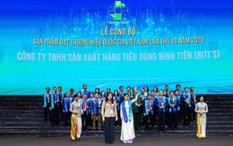 Biti’s lập thành tích 10 kỳ liên tiếp đạt Thương hiệu Quốc gia Việt Nam