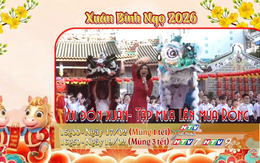 Giới thiệu chương trình phóng sự Vui đón Xuân – Tập múa Lân, múa Rồng