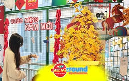 NewZround: Giao thông Xanh - Năng lượng mới: Không gian Tết Bính Ngọ rộn ràng tại Metro