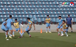 U17 Việt Nam chuẩn bị cho trận ra quân VCK U17 Châu Á