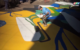 Đường phố Rio de Janeiro rực rỡ sắc màu chào đón World Cup