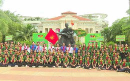 75 thiếu nhi tham gia lễ xuất quân Hành trình “Em yêu Tổ quốc Việt Nam” năm 2026