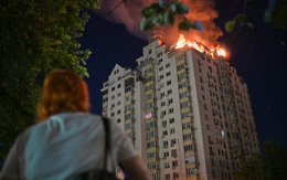 Nga không kích quy mô lớn Kiev