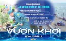 Vươn khơi - Ngày 28/7/2026 | Xây dựng 5.000 công trình "Thành phố muôn sắc hoa"