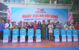Ấm lòng "Phiên chợ 0 đồng" hỗ trợ hộ cận nghèo tại phường An Hội Đông