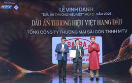 SATRA tự hào đón nhận "Dấu ấn Thương hiệu Việt hàng đầu" tại Made by Vietnam 2026