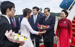 Chủ tịch Quốc hội Trần Thanh Mẫn và Phu nhân bắt đầu thăm chính thức Hàn Quốc