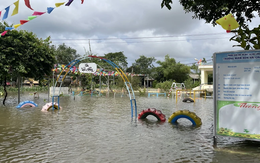 Quảng Trị: Hàng nghìn ngôi nhà tại vùng trũng Hải Lăng ngập sâu trong nước