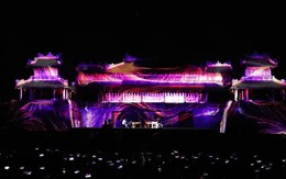 Ngọ Môn Huế lung linh, huyền ảo dưới hiệu ứng ánh sáng 3D