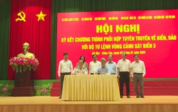 Vùng cảnh sát biển 3: Đẩy mạnh công tác phối hợp tuyên truyền